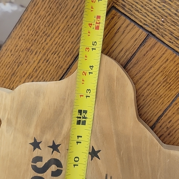 Farmhouse, Rustic, Primitive Farmers Market Pig. Handmade - Picture 5 of 6